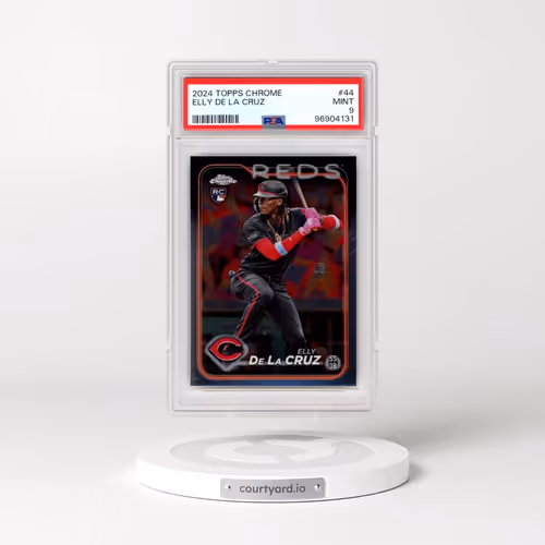 2024 Topps Chrome #44 Elly de La Cruz (PSA 9 MINT)