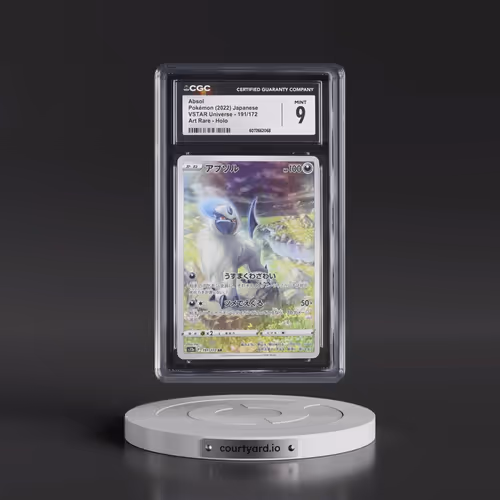 2022 VSTAR Universe #191/172 Absol - Art Rare Holo (CGC 9 MINT)