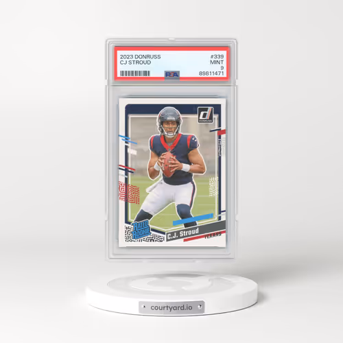 2023 Panini Donruss #339 CJ Stroud (PSA 9 MINT)