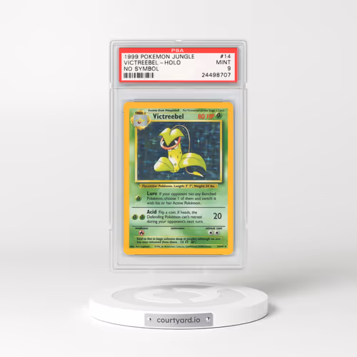 1999 Jungle #14 Victreebel - Holo No Symbol (PSA 9 MINT)
