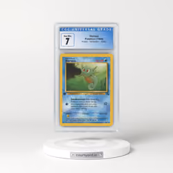 1999 Fossil #49 Horsea - 1st Edition (CGC 7 NM)