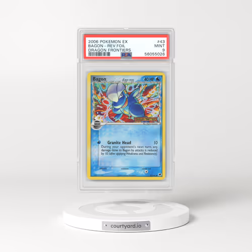 2006 EX Dragon Frontiers #43 Bagon - Holo (PSA 9 MINT)