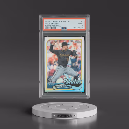 2024 Topps Chrome Update 1989 Topps Baseball #1 Paul Skenes (PSA 9 MINT)