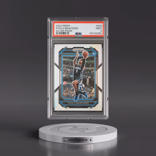 2022 Panini Prizm #249 Paolo Banchero - Silver Prizm (PSA 9 MINT)