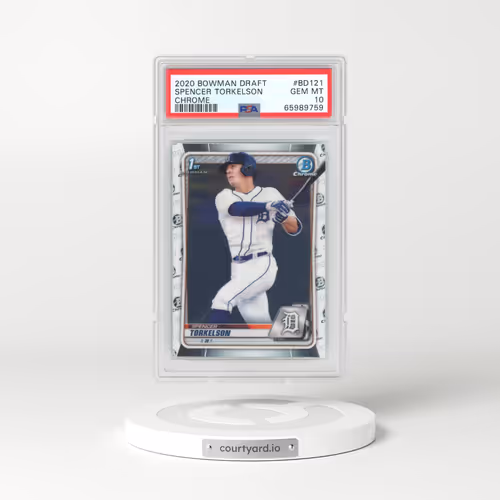 2020 Bowman Draft #BD121 Spencer Torkelson - Chrome (PSA 10 GEM MINT)