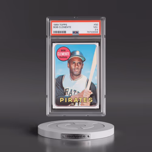 1969 Topps #50 Bob Clemente (PSA 3.5 VG+)