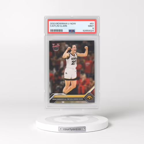 2023 Bowman U Now #61 Caitlin Clark (PSA 9 MINT)