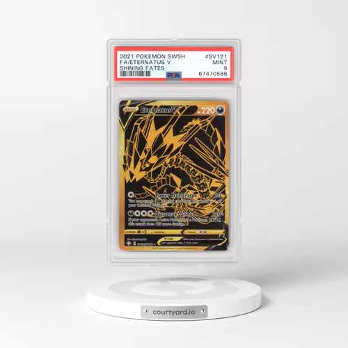 2021 Shining Fates #SV121 Eternatus V - Holo (PSA 9 MINT)