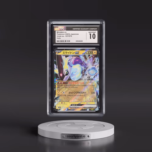2023 Violet ex #037/078 Miraidon ex (CGC 10 GEM MINT)