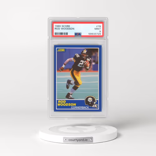 1989 Score #78 Rod Woodson (PSA 9 MINT)