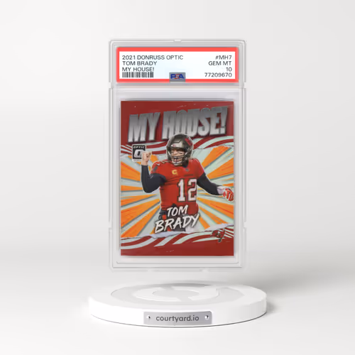 2021 Panini Donruss Optic My House! #MH7 Tom Brady (PSA 10 GEM MINT)