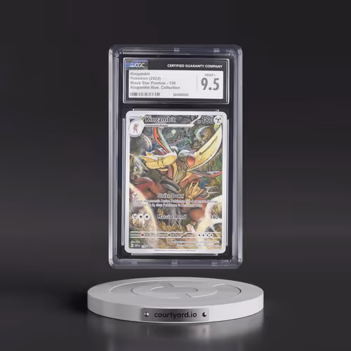 2024 Pokémon Svp EN-SV Black Star Promo #130 Kingambit - Shrouded Fable Illustration Collection (CGC