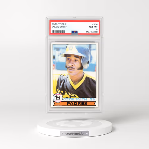 1979 Topps #116 Ozzie Smith (PSA 8 NM-MT)