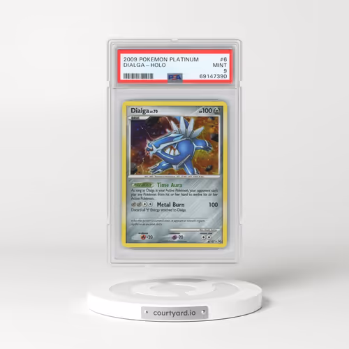 2009 Pokémon Platinum #6 Dialga - Holo (PSA 9 MINT)