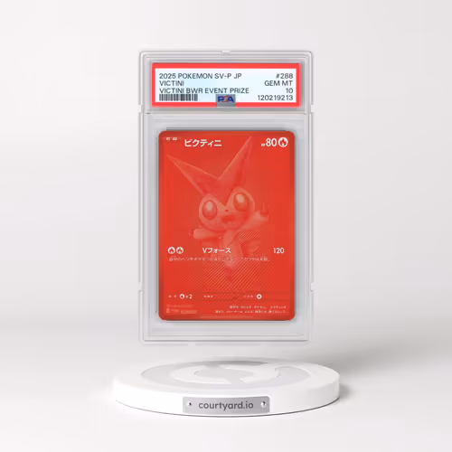 2025 Pokémon SV-P Promo #288 Victini - Victini Bwr Event Prize (PSA 10 GEM MINT)