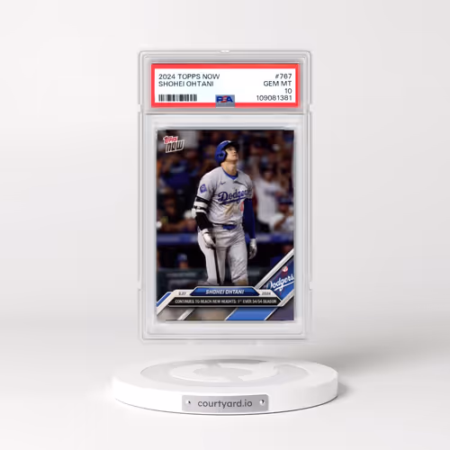 2024 Topps Now #767 Shohei Ohtani (PSA 10 GEM MINT)