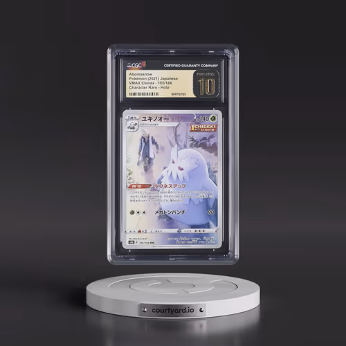 2021 VMAX Climax #185/184 Abomasnow - Character Rare Holo (CGC 10 PRISTINE)