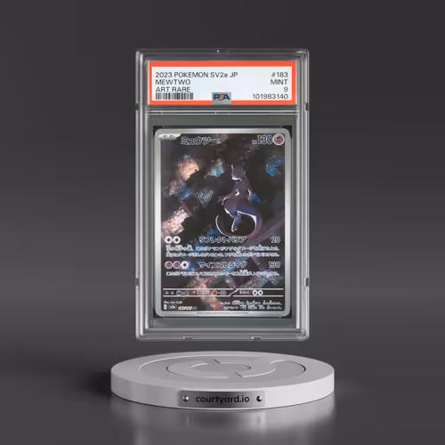 2023 Pokémon Sv2a-Pokemon 151 #183 Mewtwo - Art Rare (PSA 9 MINT)