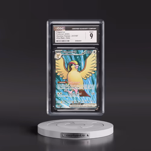 2023 Obsidian Flames - OBF EN #217/197 Pidgeot ex - Ultra Rare Holo (CGC 9 MINT)