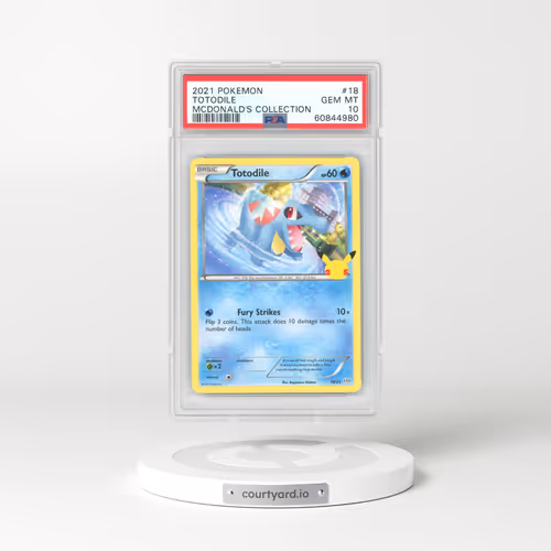 2021 McDonald's Collection #18 Totodile (PSA 10 GEM MINT)