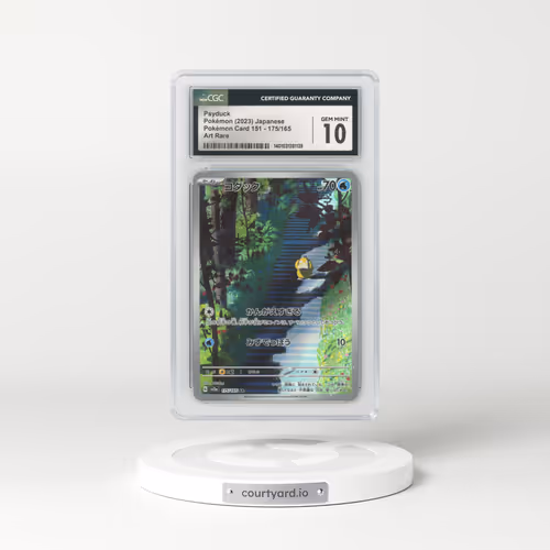 2023 Japanese Pokémon 151 #175 Psyduck - Full Art Holo (CGC 10 GEM MINT)