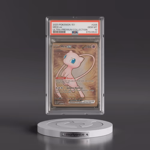 2023 Pokémon 151 Ultra-Premium Collection #205 Mew EX - Holo (PSA 10 GEM MINT)