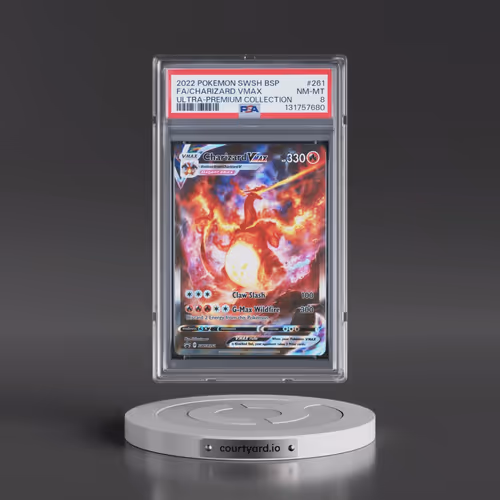 2022 Pokémon Swsh Black Star Promo #261 Charizard Vmax - Full Art Sword & Shield Ultra-Premium Colle