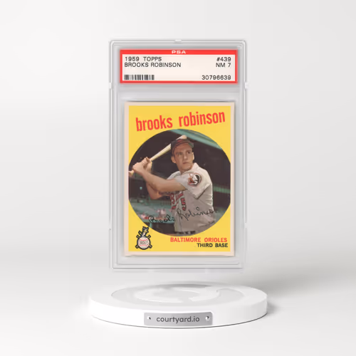1959 Topps #439 Brooks Robinson (PSA 7 NM)