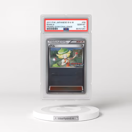 2011 Pokémon Black & White Promo #98 Bianca - Gym Challenge (PSA 10 GEM MINT)