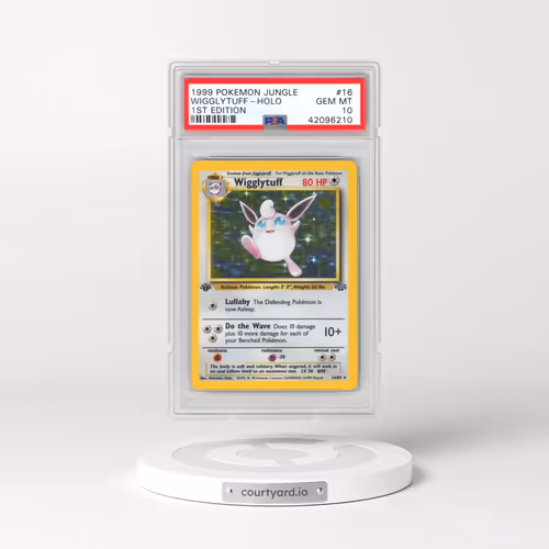 1999 Pokémon Jungle #16 Wigglytuff - 1st Edition Holo (PSA 10 GEM MINT)