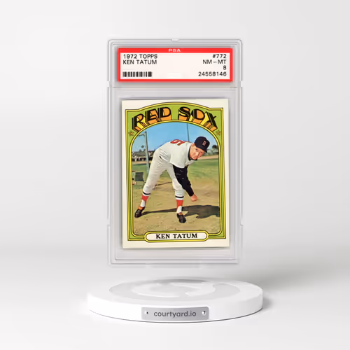 1972 Topps #772 Ken Tatum (PSA 8 NM-MT)