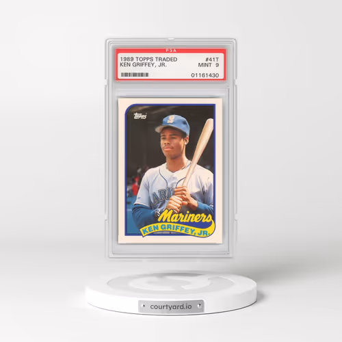 1989 Topps Traded #41T Ken Griffey Jr (PSA 9 MINT)