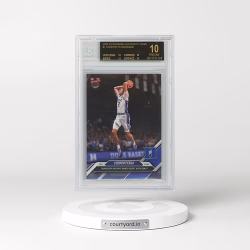 2024 Bowman U Now #1 Cooper Flagg (BGS 10 PRISTINE)