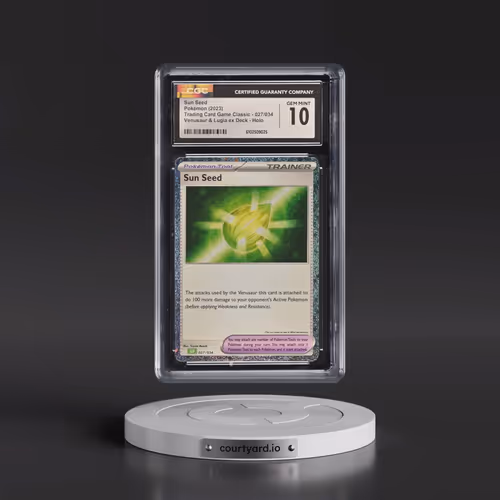 2023 Trading Card Game Classic - CLV, CLC, CLB #027/034 Sun Seed - Venusaur & Lugia ex Deck - CL
