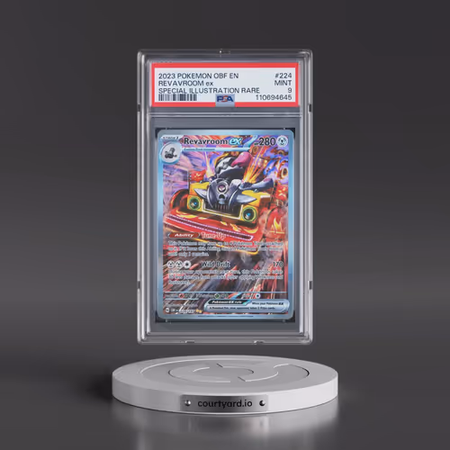 2023 Pokémon Obf EN-Obsidian Flames #224 Revavroom EX - Holo Special Illustration Rare (PSA 9 MINT)