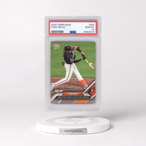 2024 Topps Now #554 Coby Mayo (PSA 10 GEM MINT)