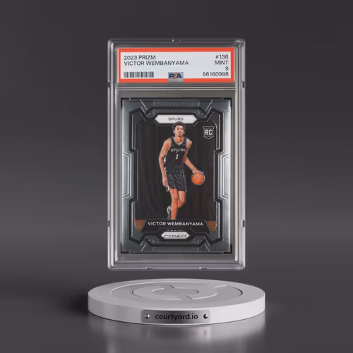 2023 Panini Prizm #136 Victor Wembanyama (PSA 9 MINT)