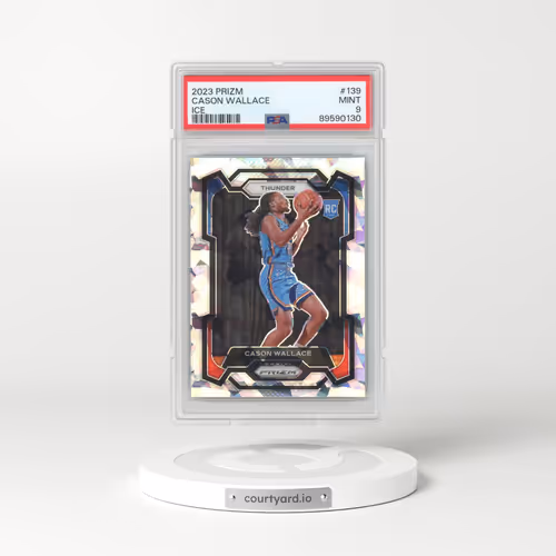 2023 Panini Prizm #139 Cason Wallace - Ice (PSA 9 MINT)