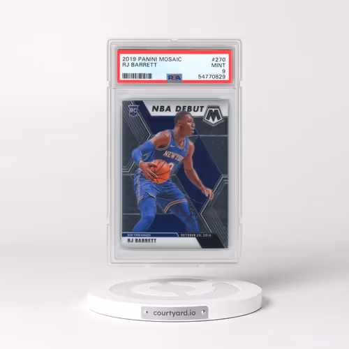 2019 Panini Mosaic #270 RJ Barrett (PSA 9 MINT)