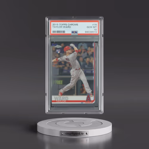 2019 Topps Chrome #78 Taylor Ward (PSA 10 GEM MINT)