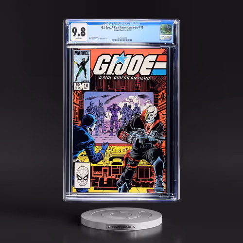 G.I. Joe, A Real American Hero #18 CGC 9.8 White Pages (Marvel Comics, 12/83) - Universal