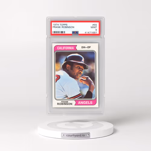 1974 Topps #55 Frank Robinson (PSA 9 MINT)