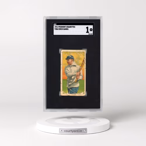 1911 Piedmont Cigarettes (T206) Gandil, Chick (SGC 1 PR)