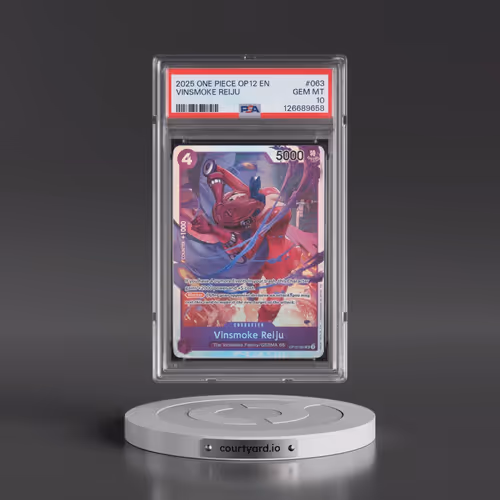 2025 One Piece OP12-Legacy of the Master #063 Vinsmoke Reiju (PSA 10 GEM MINT)