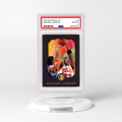 1995 Skybox E-XL #10 Michael Jordan (PSA 8 NM-MT)