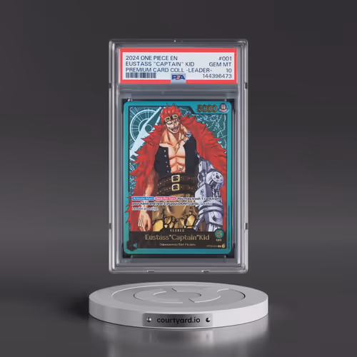 2024 One Piece Premium Card Collection -Leader Collection #001 Eustass "Captain" Kid (PSA 10 GEM MIN