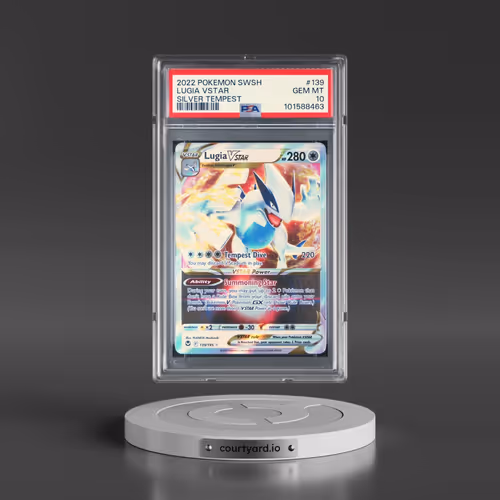 2022 Pokémon Sword & Shield Silver Tempest #139 Lugia Vstar (PSA 10 GEM MINT)