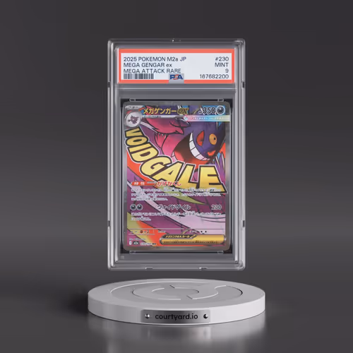 2025 Pokémon M2a-Mega Dream EX #230 Mega Gengar EX Mega Attack Rare