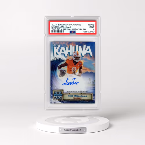 2024 Bowman University Chrome the Big Kahuna Autographs #BKNI Nico Iamaleava (PSA 9 MINT)