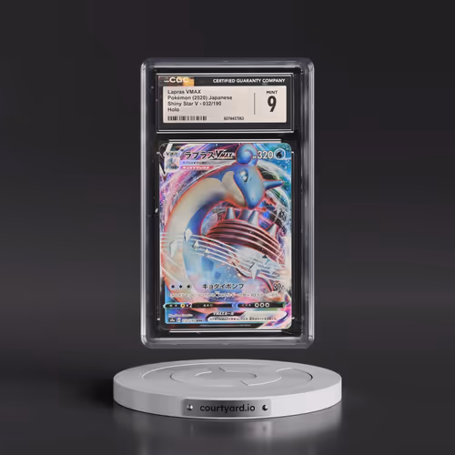 2020 Shiny Star V #032/190 Lapras VMAX - Holo (CGC 9 MINT)